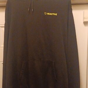 Reactive Black Hoodie